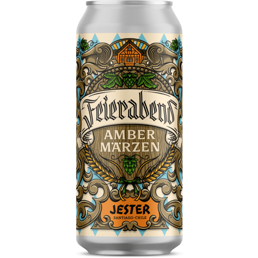 Cerveza Jester Feierabend 5.8° G.L. 473CC