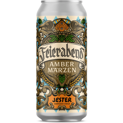 Cerveza Jester Feierabend 5.8° G.L. 473CC