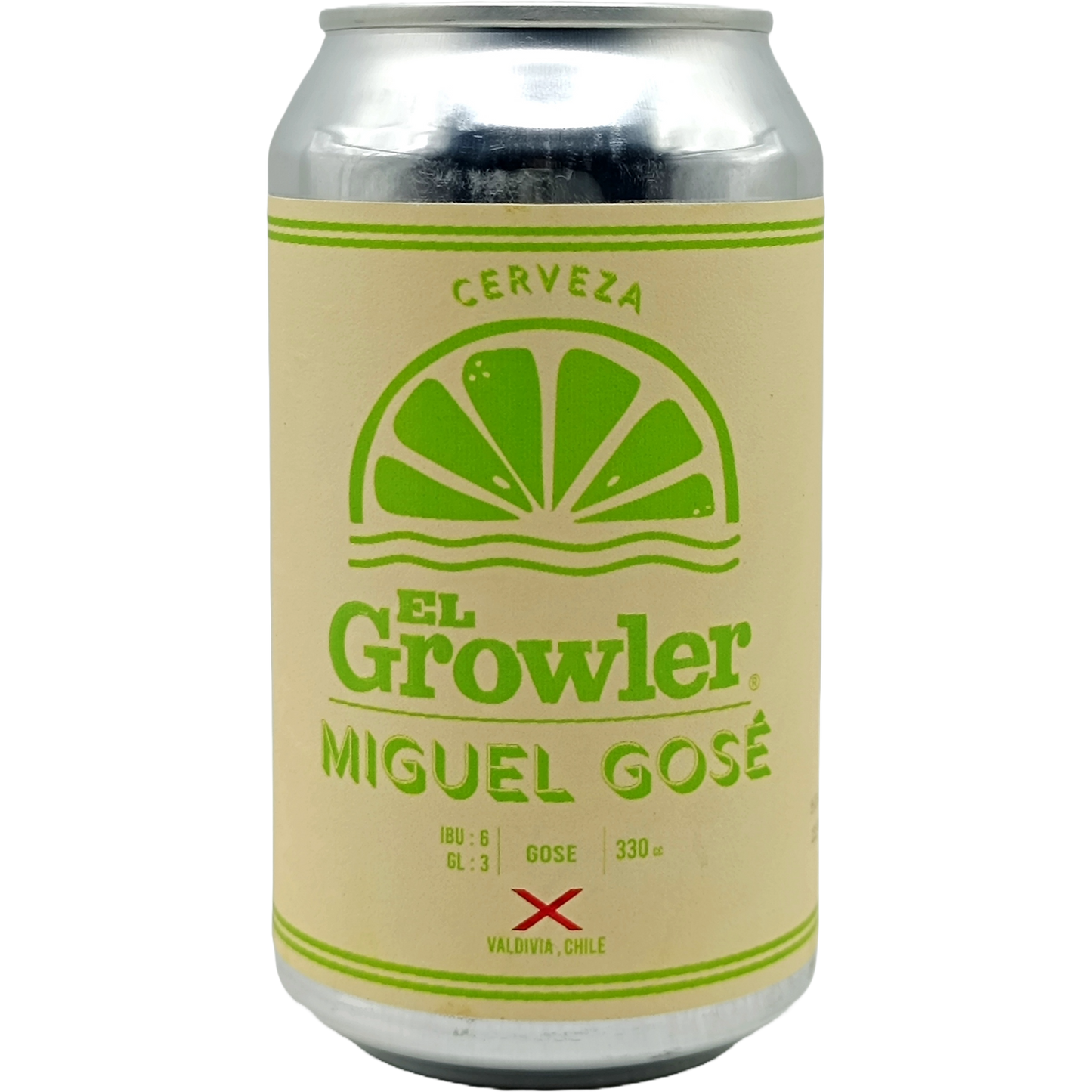 Cerveza El Growler Miguel Gose 3.0º G.L. 355cc