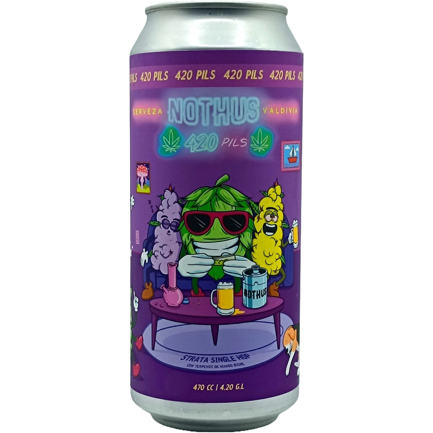Cerveza Nothus 420 Pils 4.2º G.L. 473CC