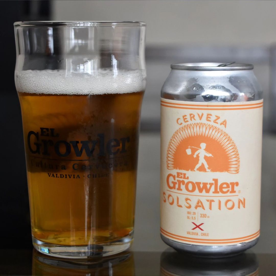 Cerveza El Growler Solsation 5.5° G.L. 355cc