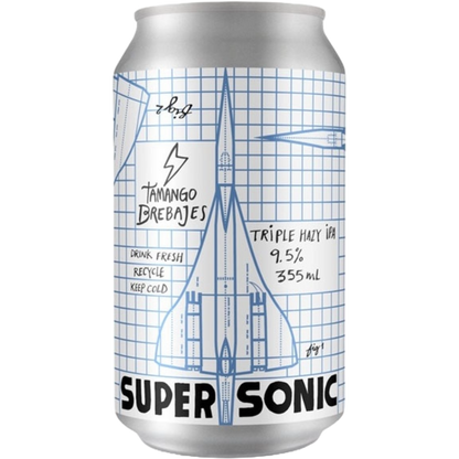 Cerveza Tamango Brebajes Supersonic 9.5° G.L. 355cc