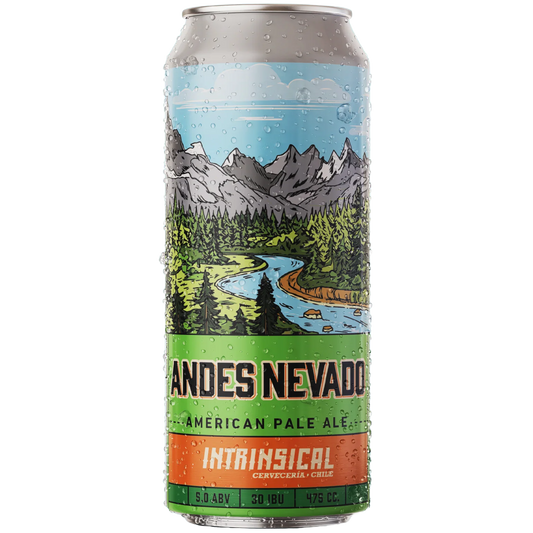 Cerveza Intrinsical Andes Nevado 5,0º GL 473 CC.