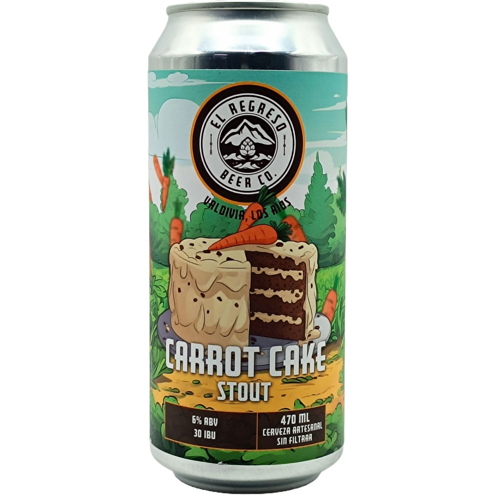 Cerveza El Regreso Carrot Cake Stout 6.0° G.L. 473cc