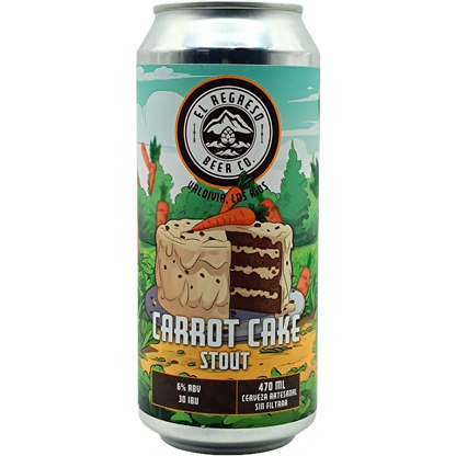 Cerveza El Regreso Carrot Cake Stout 6.0° G.L. 473cc