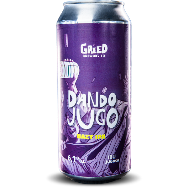 Cerveza Greed Dando Jugo 6,1° G.L. 473CC