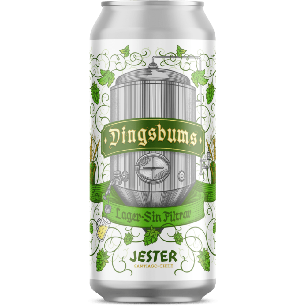 Cerveza Jester Dingsbums 8.0° G.L. 473CC