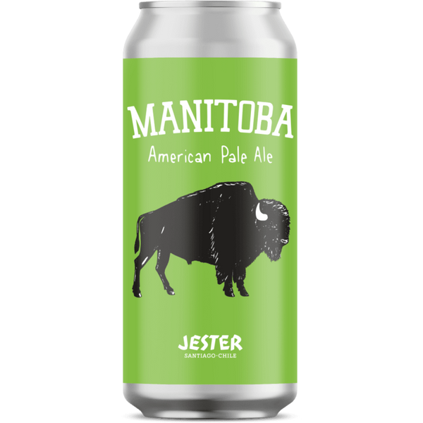 Cerveza Jester Manitoba 5.2° G.L. 473cc