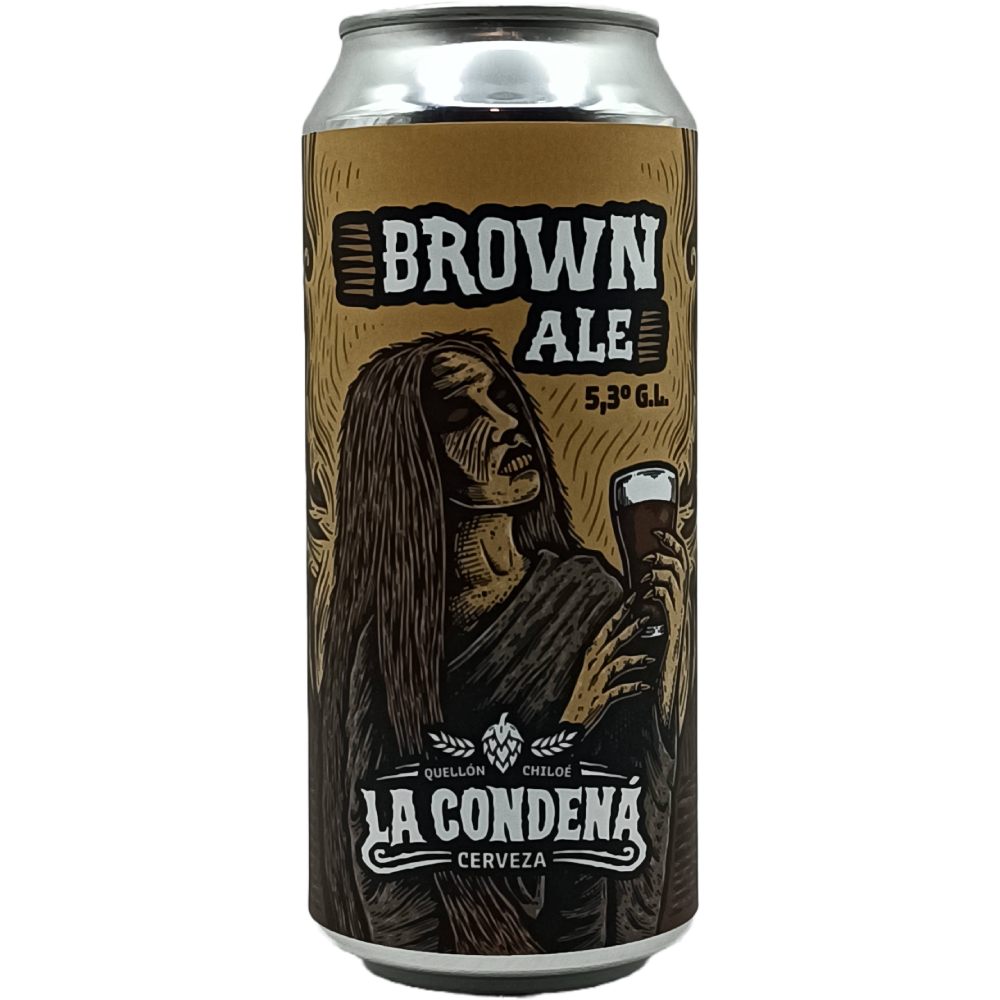 Cerveza La Condena Brown Ale 5.3° G.L. 473cc