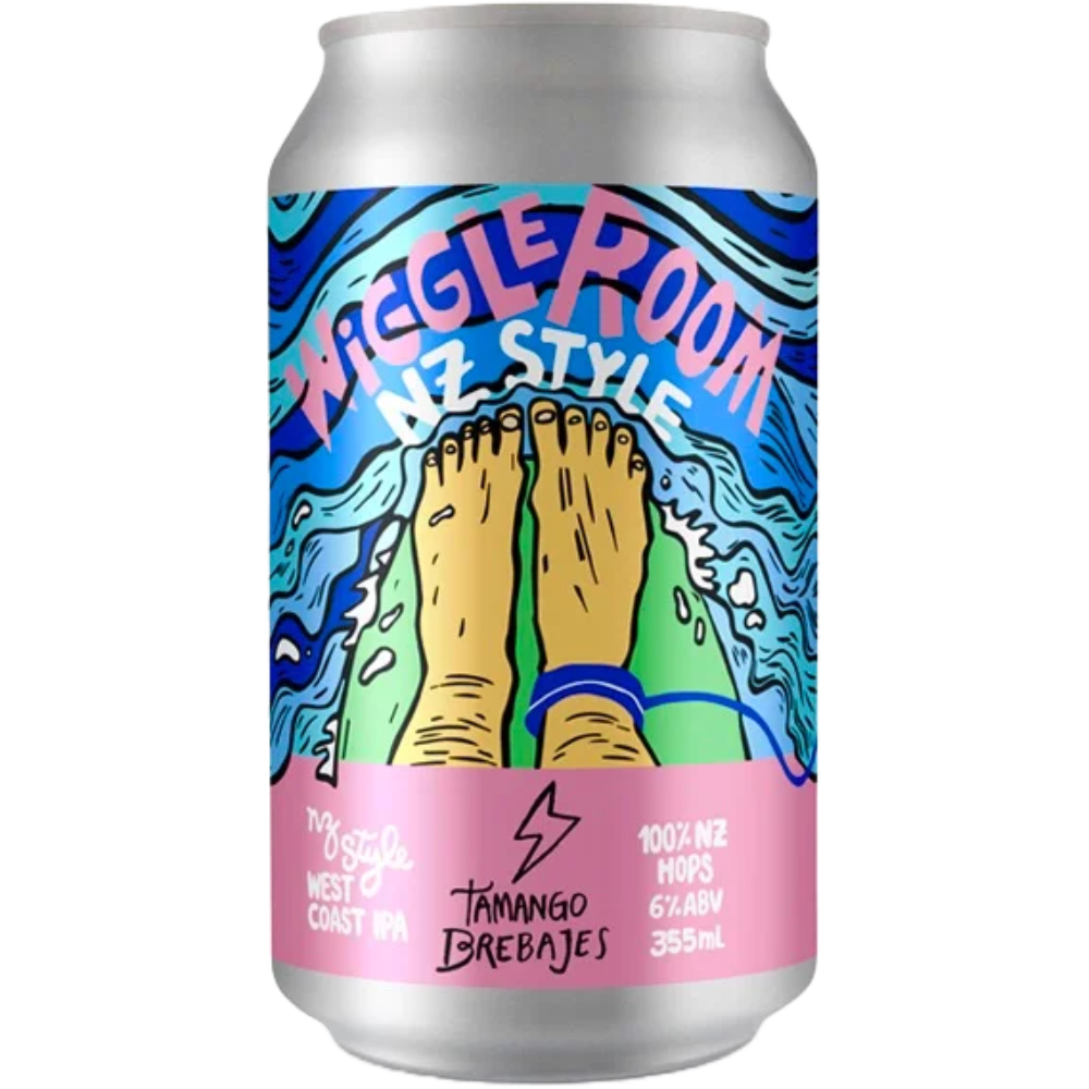 Cerveza Tamango Brebajes Wiggle Room NZ Style 6.0° G.L. 355cc