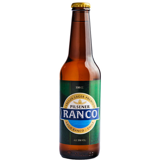 Cumbres Del Ranco Pilsener 5,0° GL 330 CC.