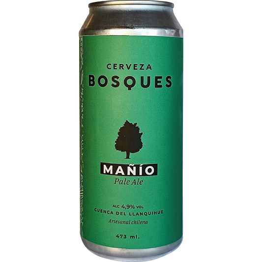 Cerveza Bosques Mañio 4.9° G.L. 473cc