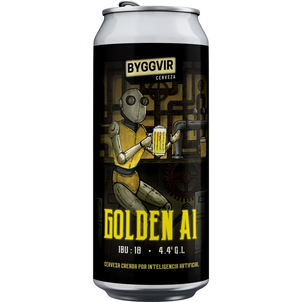 Cerveza Byggvir Golden AI 4.4° G.L. 473cc