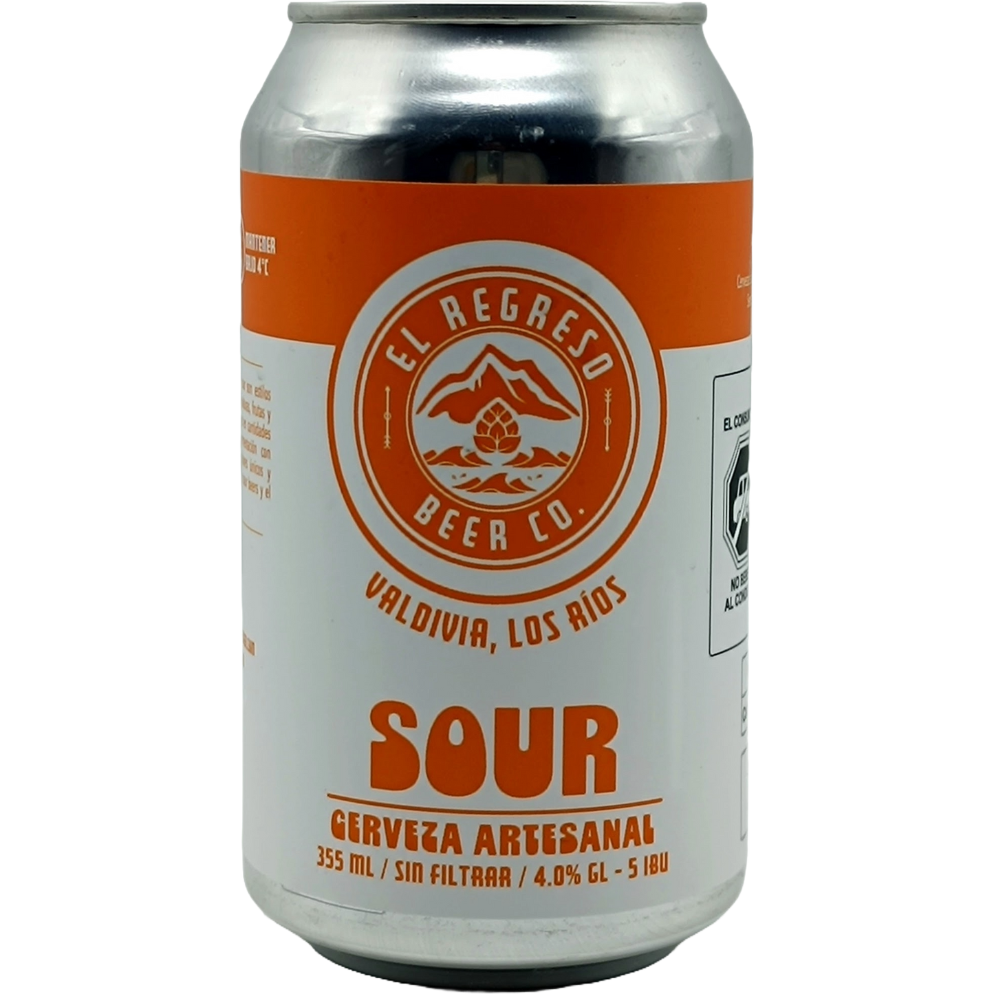 Cerveza El Regreso Catharina Sour 4.0º G.L. 355cc