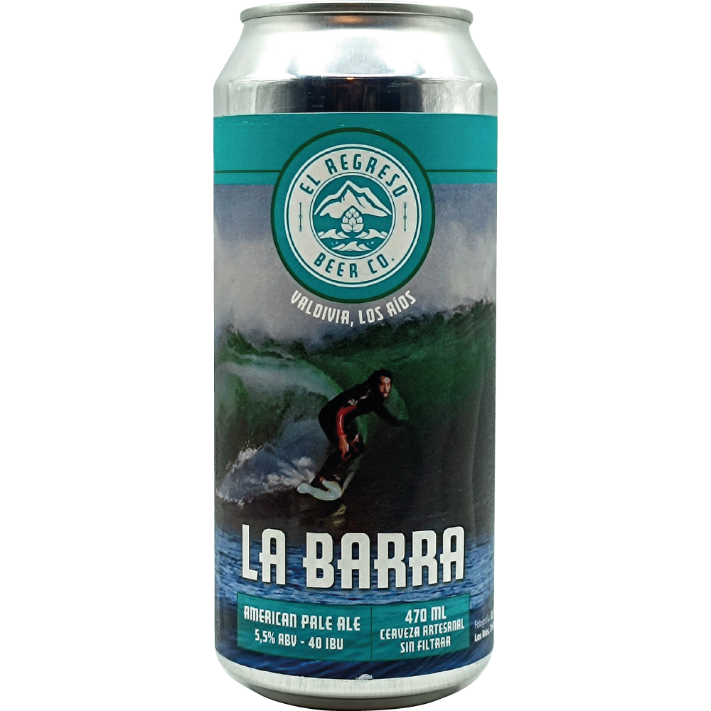 Cerveza El Regreso La Barra 5.5° G.L. 473cc