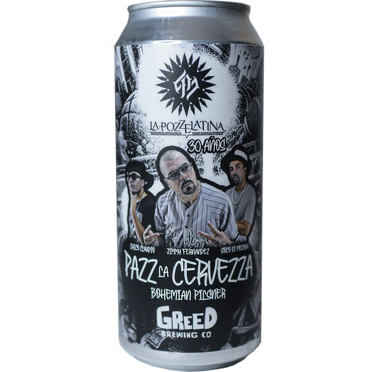 Cerveza Greed Pazz la Cerveza 4.5° G.L 473cc