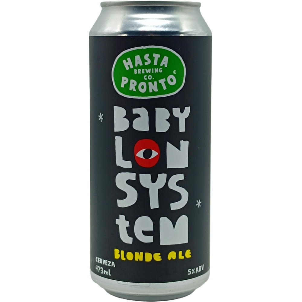 Cerveza Hasta Pronto Babylon System 5.0º G.L. 473cc