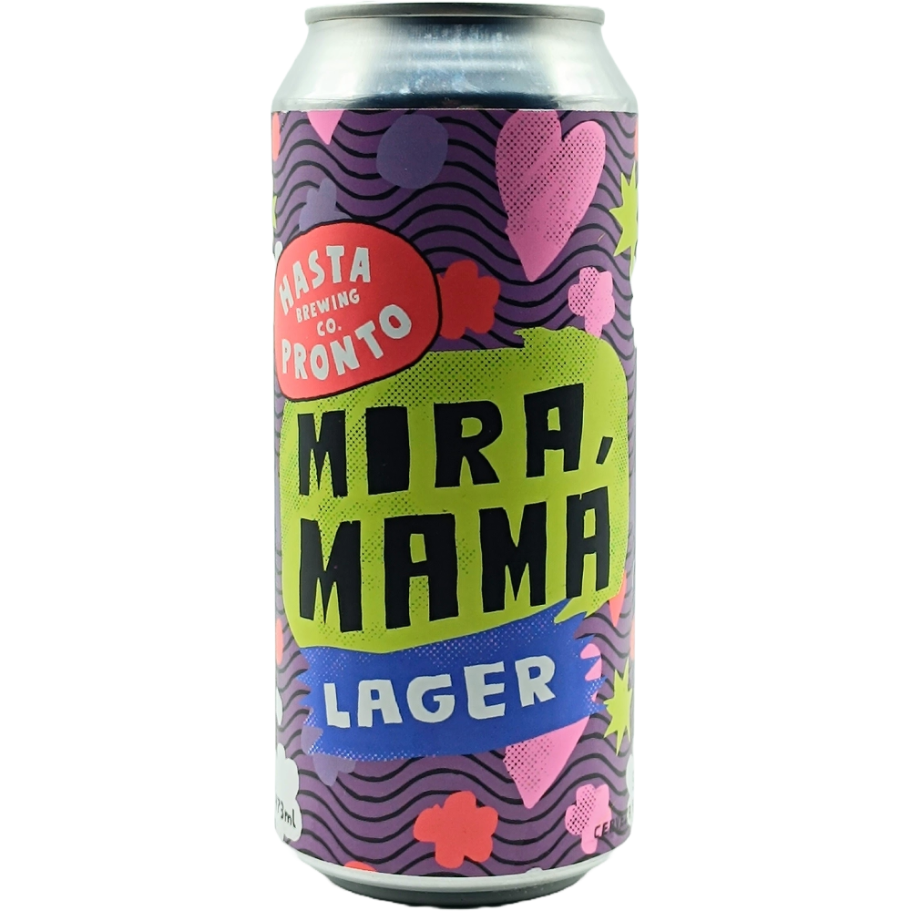 Cerveza Hasta Pronto Mira Mamá 5.2º G.L. 473cc