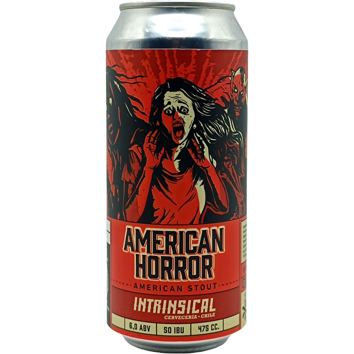 Cerveza Intrinsical American Horror 6.0º G.L. 473cc