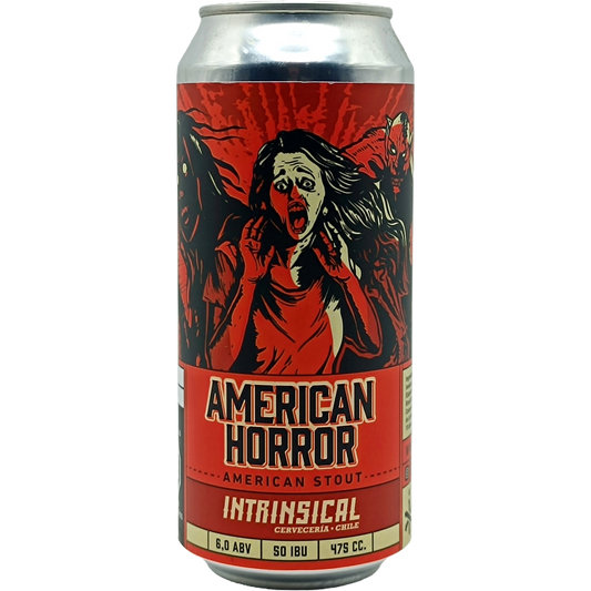 Cerveza Intrinsical American Horror 6.0º G.L. 473cc