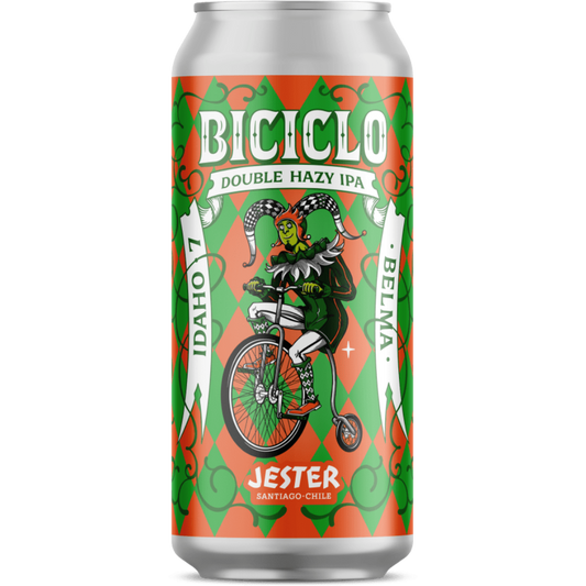 Cerveza Jester Biciclo 8.0° G.L. 473CC