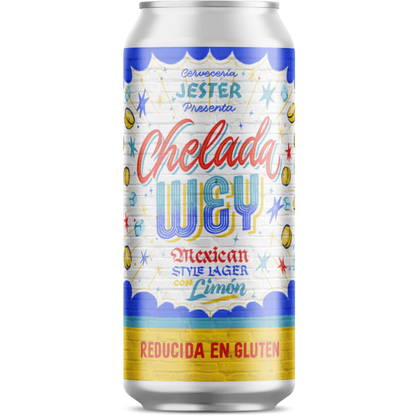 Cerveza Jester Chelada Wey 5.2° G.L. 473CC