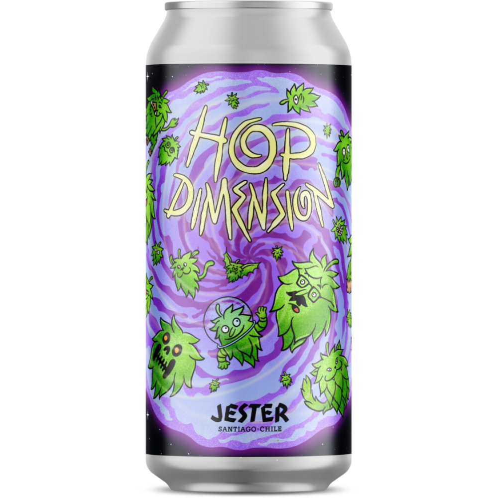Cerveza Jester Hop Dimension 8.0° G.L. 473cc