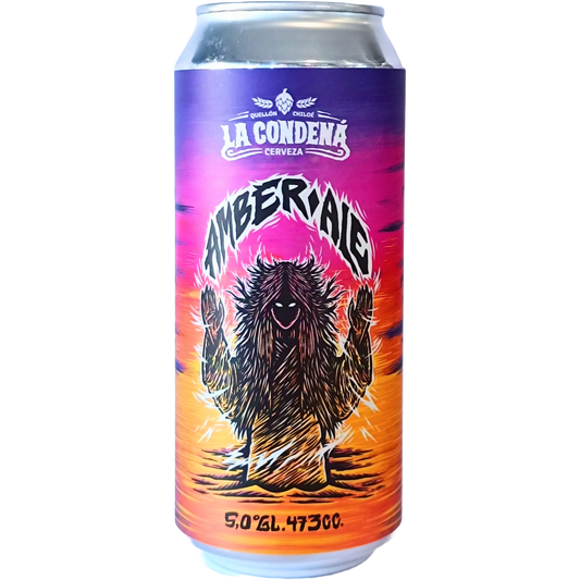 Cerveza La Condena Amber Ale 5.0º G.L. 473cc