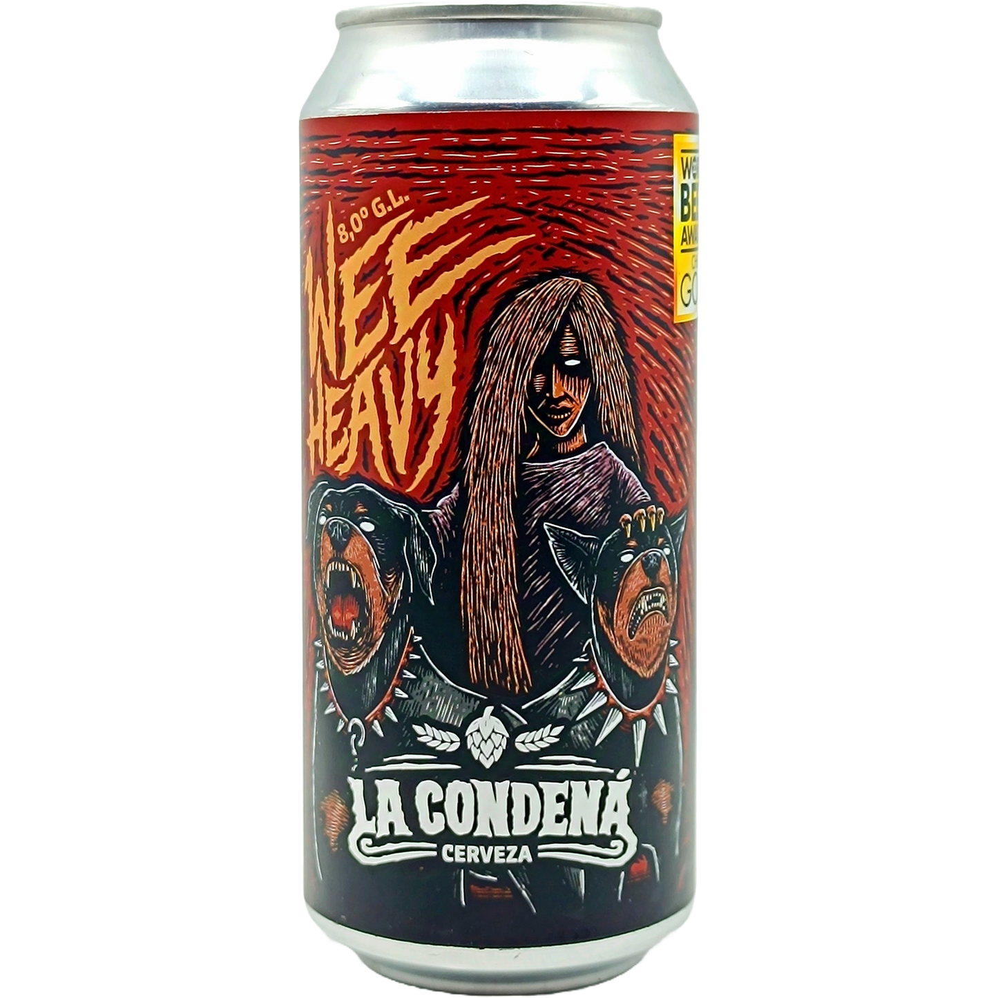 Cerveza La Condena Wee Heavy 8.0° G.L. 473cc