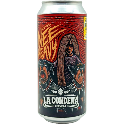 Cerveza La Condena Wee Heavy 8.0° G.L. 473cc