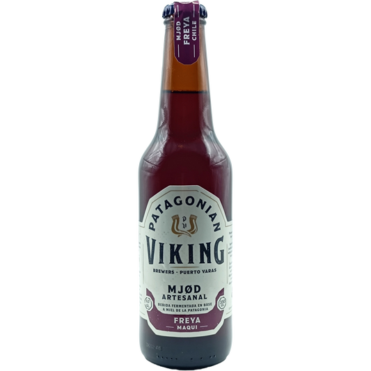 Hidromiel Patagonian Viking Freya Maqui 6.5° G.L. 330cc