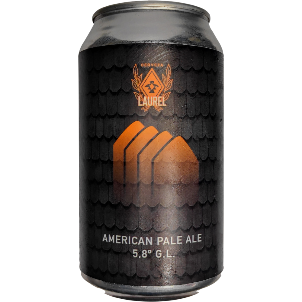 Cerveza Laurel American Pale Ale (APA) 5,8° G.L. 350CC