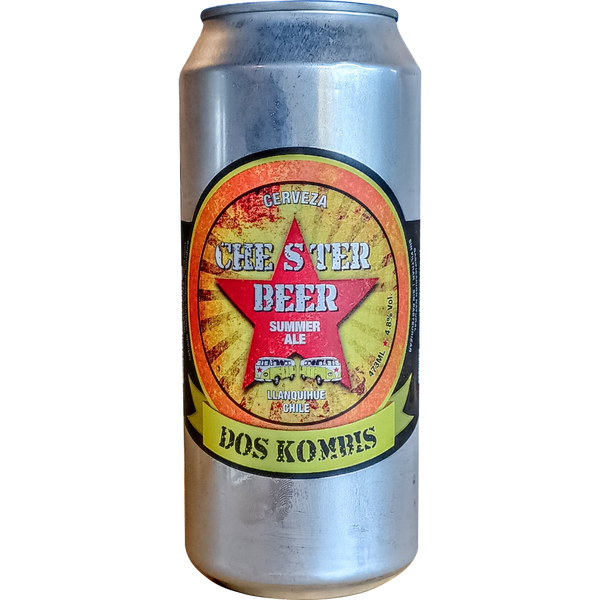 Cerveza Chester Dos Kombis 4.8° G.L. 473cc