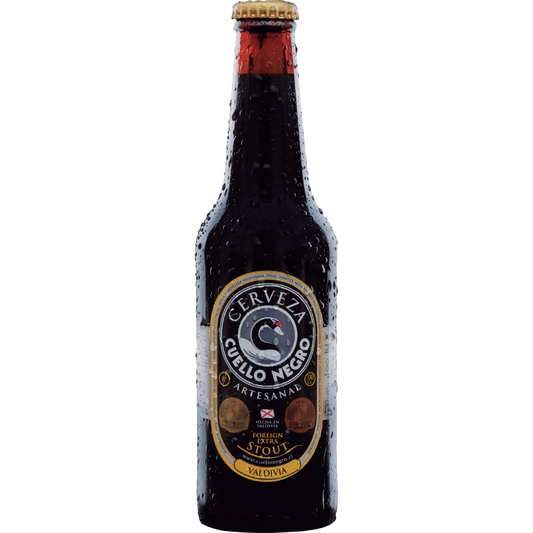 Cerveza Cuello Negro Foreign Extra Stout 8.0° G.L. 330cc