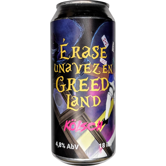 Cerveza Greed Erase una vez 4.8° G.L. 473cc