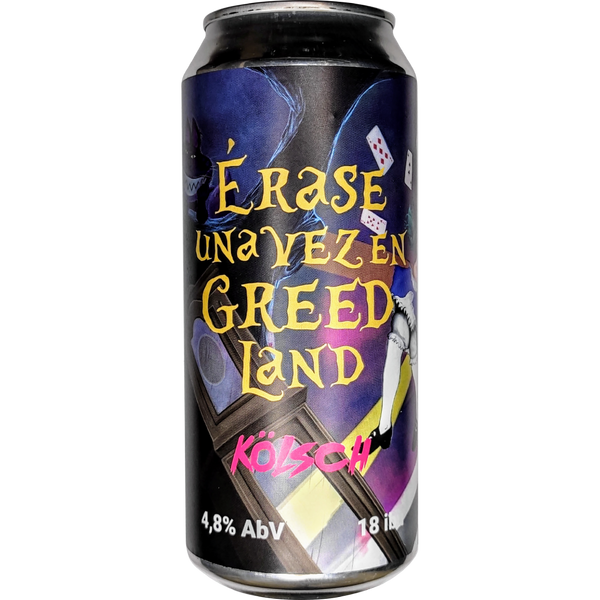 Cerveza Greed Erase una vez en Greedland 4,8° G.L. 473cc