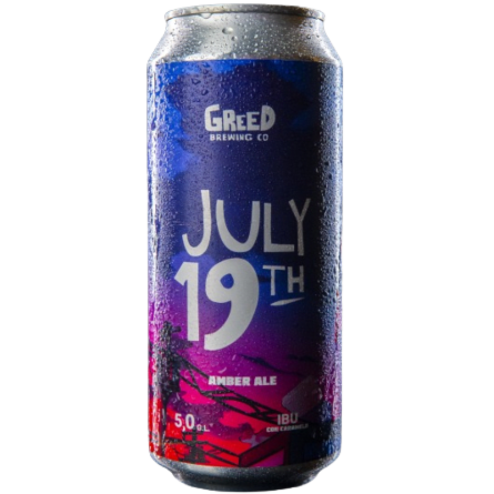 Cerveza Greed July 19th 5.0° G.L. 473cc