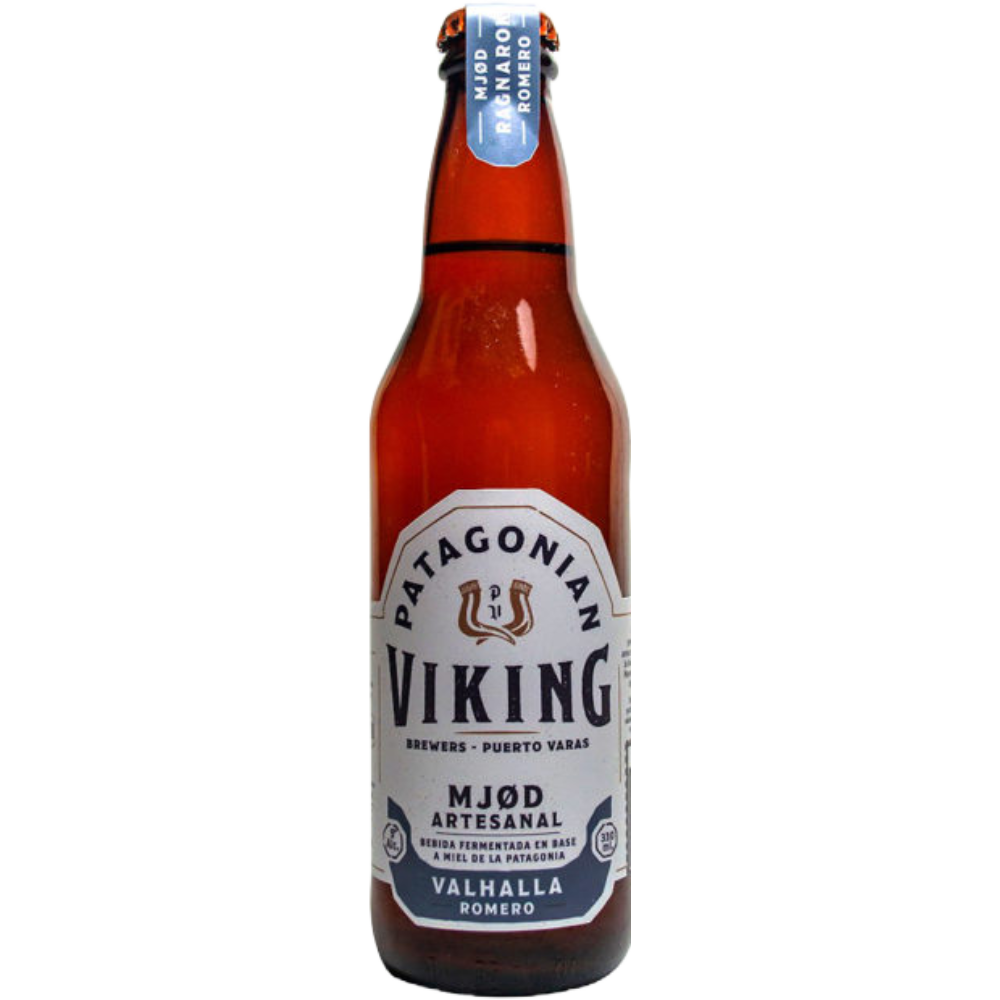 Hidromiel Patagonian Viking Valhalla Romero 9.0° G.L. 330cc