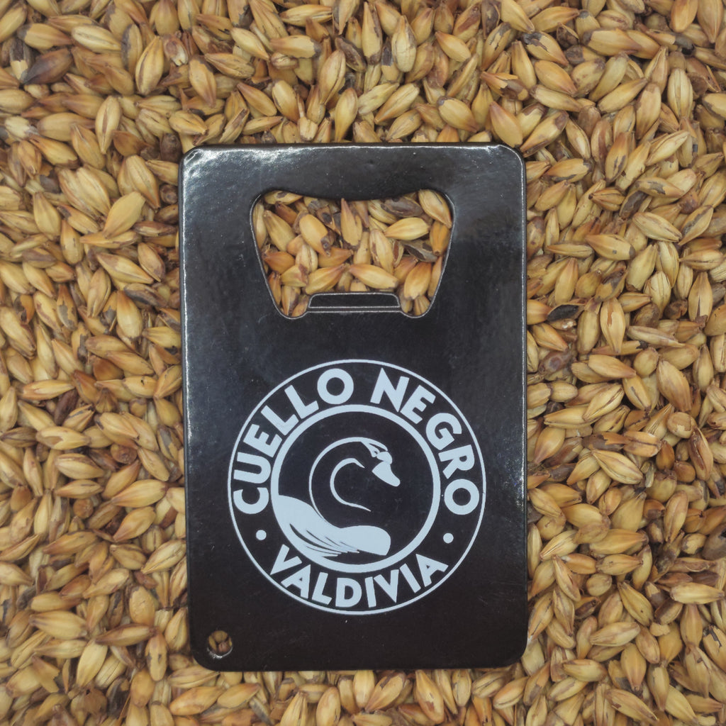 Destapador Tarjeta Cuello Negro Metálico