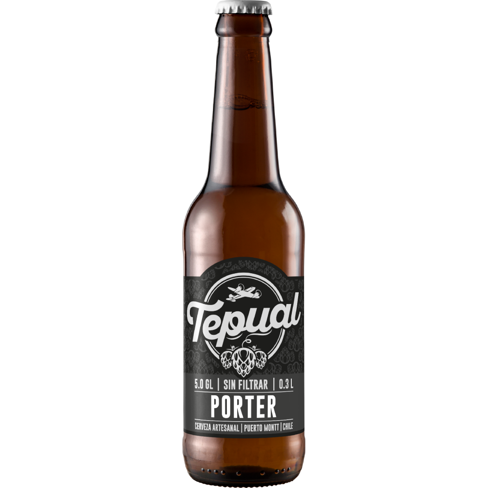 Cerveza Tepual Porter 6.0° G.L. 330CC