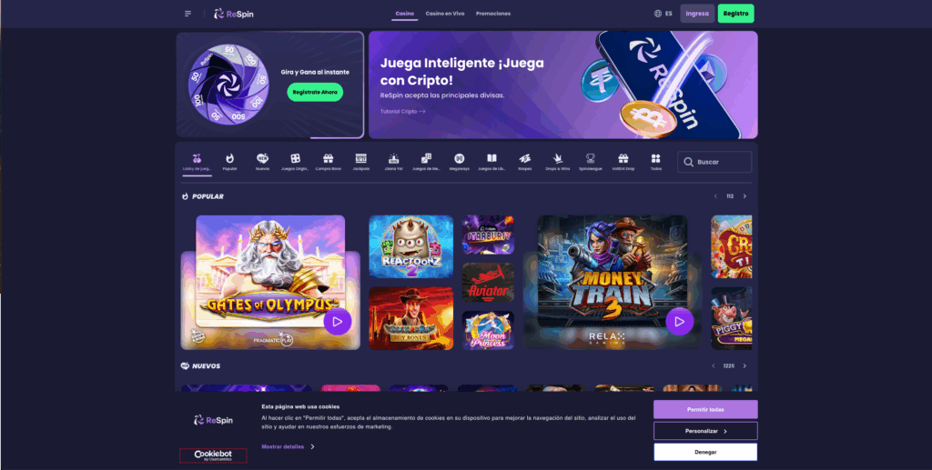 Respin casino