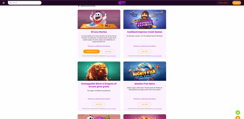 boo casino bonos